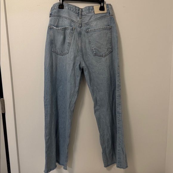 Citizens Of Humanity Light Wash Paloma Baggy with distressed hem 26 - Picture 7 of 8
